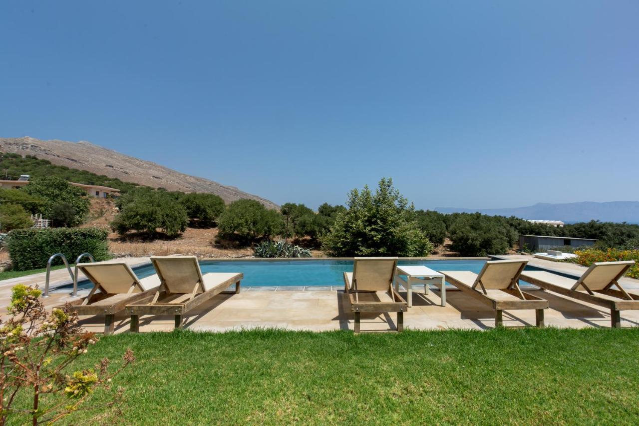 Agarathos Traditional Rooms - Pool - Kaliviani -On The Road To Balos Exteriér fotografie