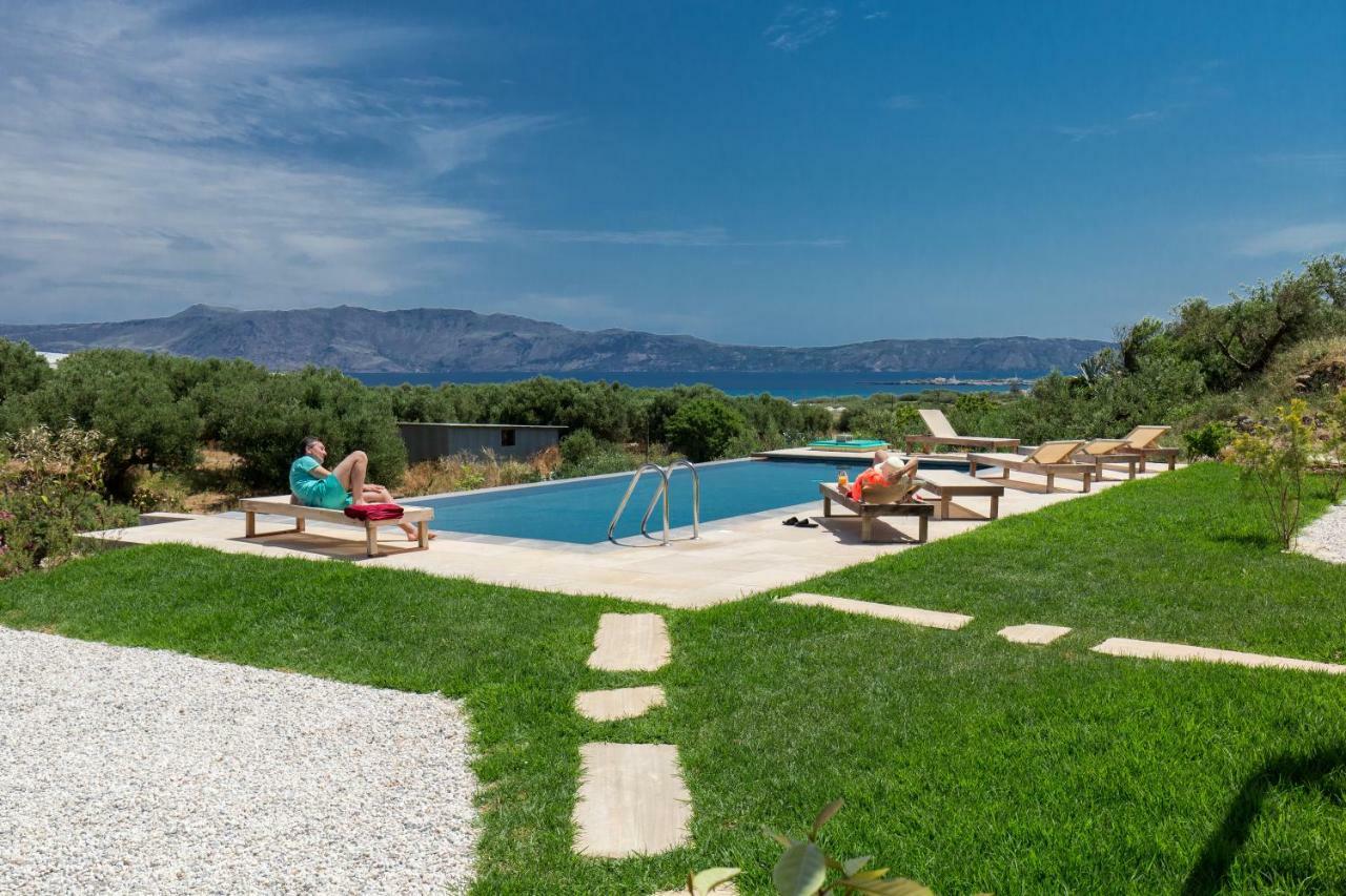 Agarathos Traditional Rooms - Pool - Kaliviani -On The Road To Balos Exteriér fotografie